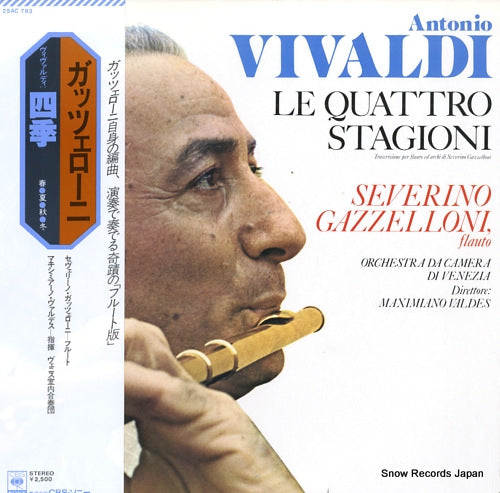 GAZZELLONI, SEVERINO vivaldi; le quattro stagioni 25AC783