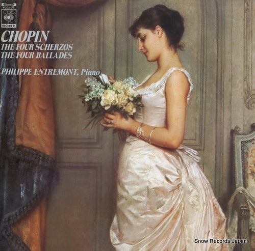 ENTREMONT, PHILIPPE chopin; the four scherzos / the four ballades FCCA-79