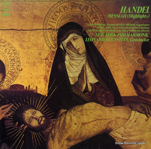 BERNSTEIN, LEONARD handel; messiah (highlights) FCCA149