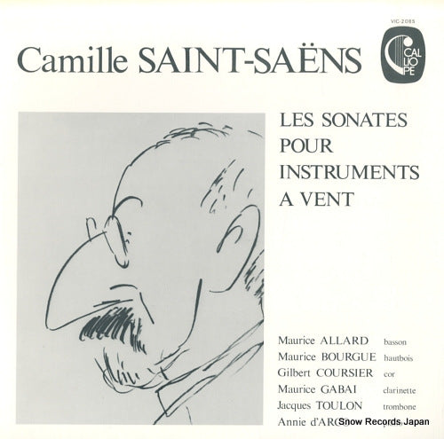 V/A saint-saens; les sonates pour instruments a vent VIC2085
