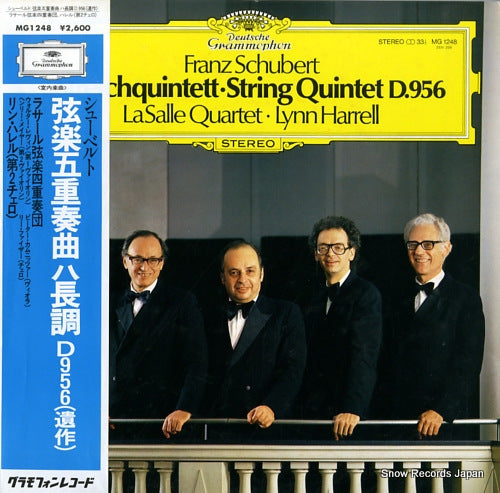 LASALLE QUARTETT schubert; string quintet d.956 MG1248