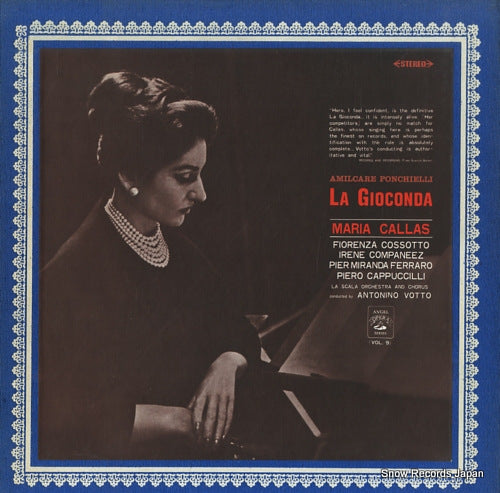 CALLAS, MARIA ponchielli; la gioconda AA-9213.C
