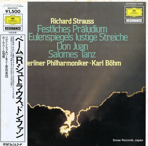 BOHM, KARL richard strauss; don juan MGX7052