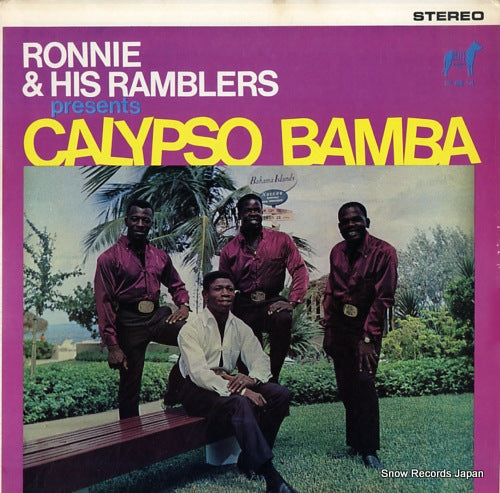 RONNIE AND HIS RAMBLERS calypso bamba LPOE-14