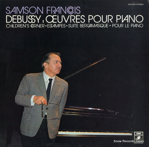 FRANCOIS, SAMSON debussy; oeuvres pour piano EAA-159