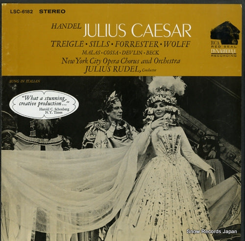 RUDEL, JULIUS handel; julius caesar LSC-6182
