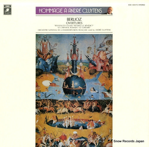 CLUYTENS, ANDRE berlioz; overtures EAC-40070
