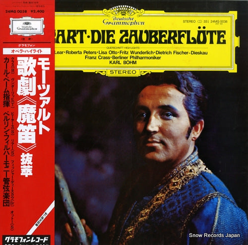 BOHM, KARL mozart; die zauberflote 24MG0038