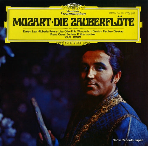 BOHM, KARL mozart; die zauberflote 24MG0038