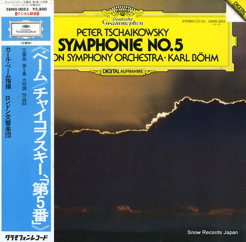 BOHM, KARL tchaikovsky; symphonie no.5 28MG0053