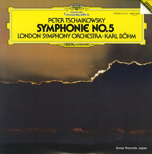 BOHM, KARL tchaikovsky; symphonie no.5 28MG0053
