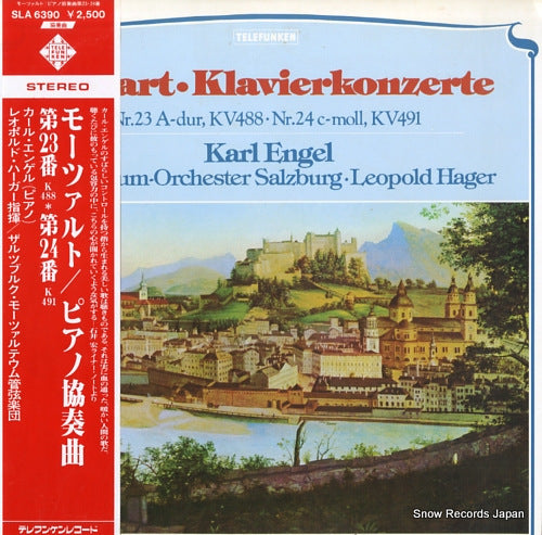 ENGEL, KARL mozart; klavierkonzerte nr.23, 24 SLA6390