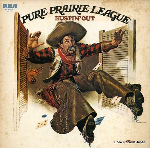 PURE PRAIRIE LEAGUE bustin' out RCA-6297