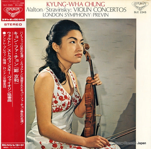CHUNG, KYUNG-WHA walton/stravinsky; violin concertos SLC2345