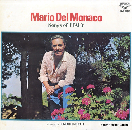 MONACO, MARIO DEL songs of italy SLA6031