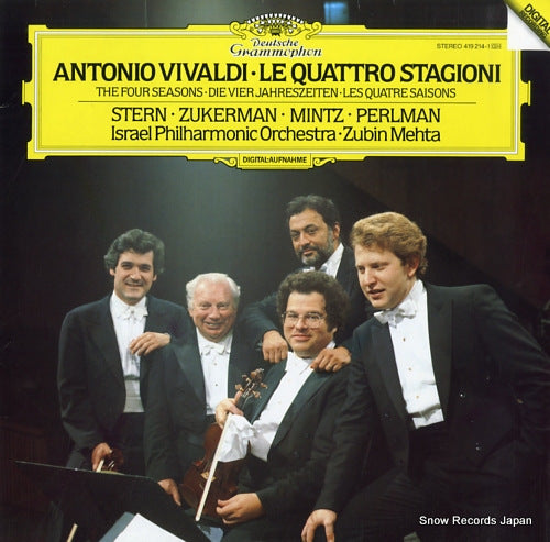 MEHTA, ZUBIN vivaldi; le quattro stagioni 419214-1