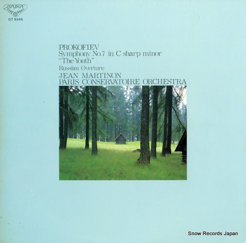 MARTINON, JEAN prokofiev; symphony no.7 in c sharp minor "the youth" GT9349