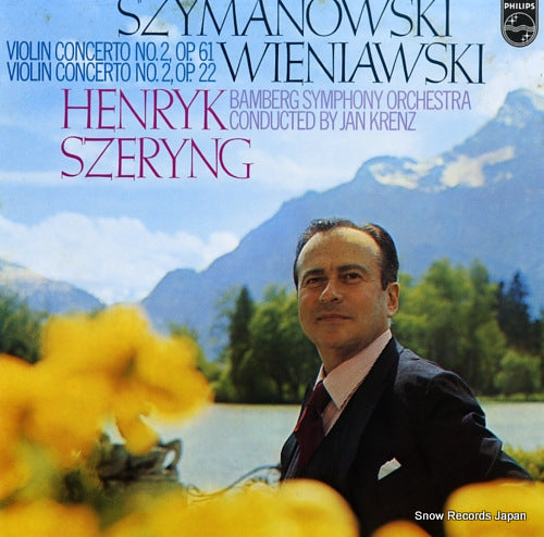 SZERYNG, HENRYK wieniawski & szymanowski; violin concerto no.2 X-8548