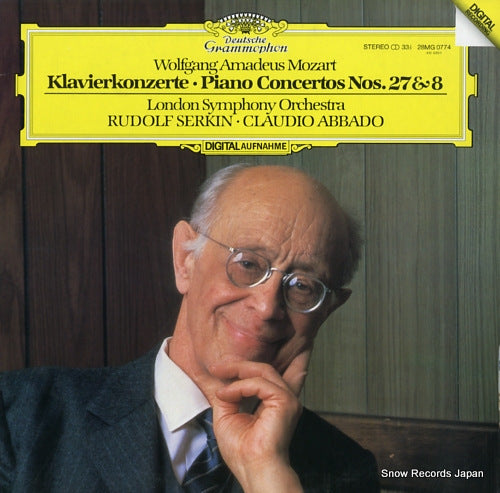 SERKIN, RUDOLF mozart; klavierkonzerte¥piano concerto nos.27 & 8 28MG0774