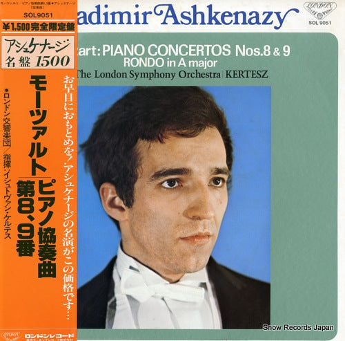 ASHKENAZY, VLADIMIR mozart; piano concerto nos.8 & 9 rondo in a major SOL9051