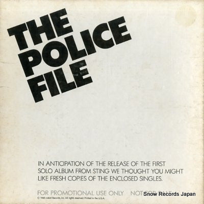 POLICE, THE the police file AM-8622