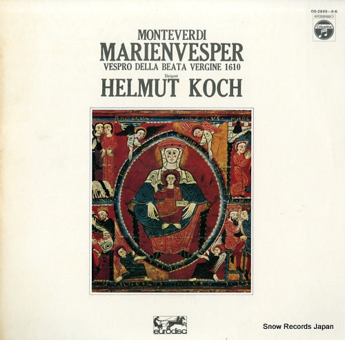 KOCH, HELMUT monteverdi; marienvesper OS-2898-9-K