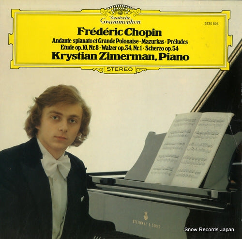 ZIMERMAN, KRYSTIAN chopin; andante spianato et grande polonaise 2530826