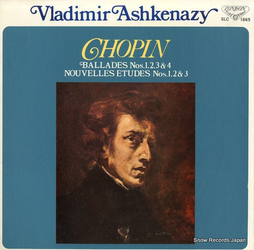 ASHKENAZY, VLADIMIR ashkenazy plays chopin SLC1865