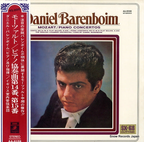 BARENBOIM, DANIEL mozart; piano concertos AA-8598