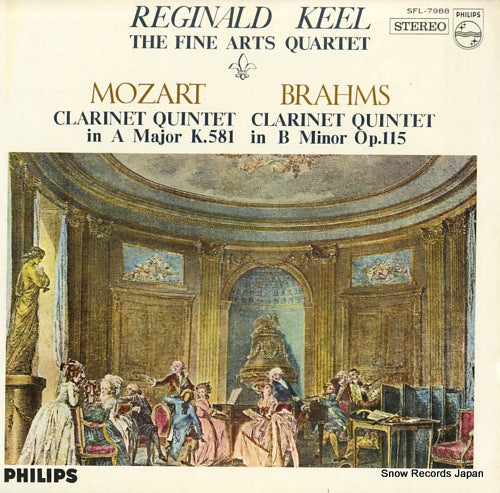 KEEL, REGINALD mozart; clarinet quintet in a major SFL-7988