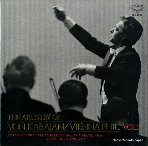 KARAJAN, HERBERT VON the artistry of von karajan vienna phil.vol.1 SLC1492