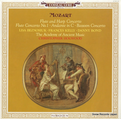 HOGWOOD, CHRISTOPHER mozart; flute and harp concerto 417622-1OH