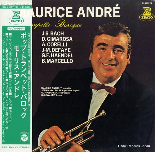 ANDRE, MAURICE pop trompette baroque OS-2687-RE
