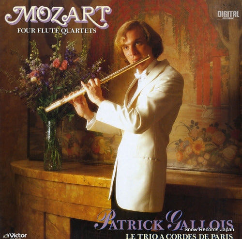 GALLOIS, PATRICK mozart; quartet for flute and string trio no.1 in d major k.285 VIC-28177