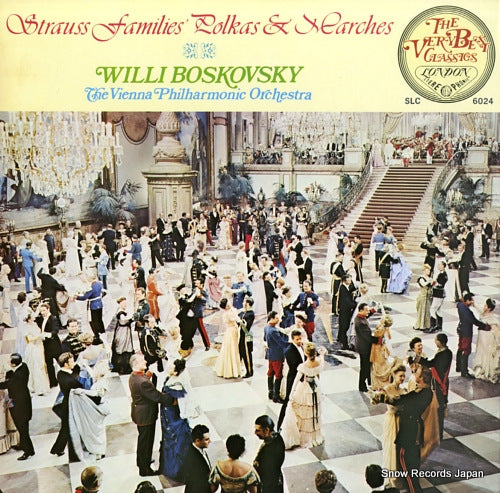 BOSKOVSKY, WILLI strauss families polkas and marches SLC6024