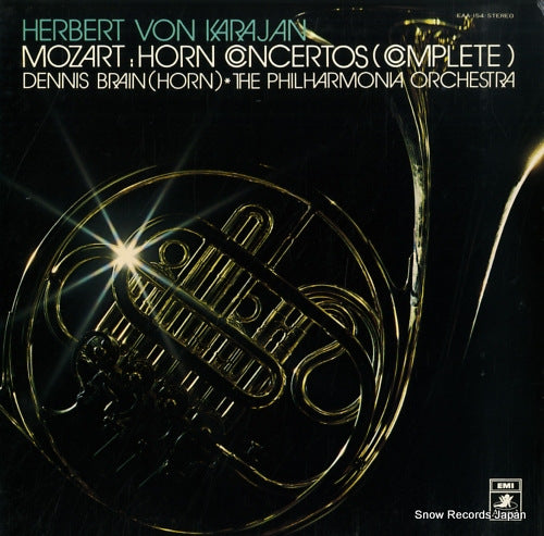 KARAJAN, HERBERT VON mozart; horn concertos (complete) EAA-154