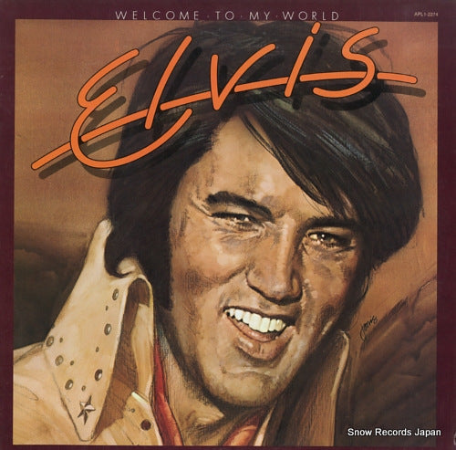 PRESLEY, ELVIS welcome to my world APL1-2274