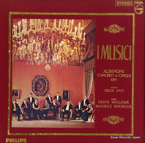 I MUSICI albinoni; concerti a cinque op.9 SFL8548-8550