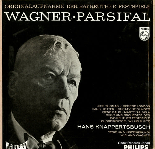 KNAPPERTSBUSCH, HANS wagner; parsifal SFL7793