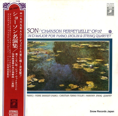 ESPOSITO, ANDREE chauson; "chanson perpetuelle" op.37 AA-8469