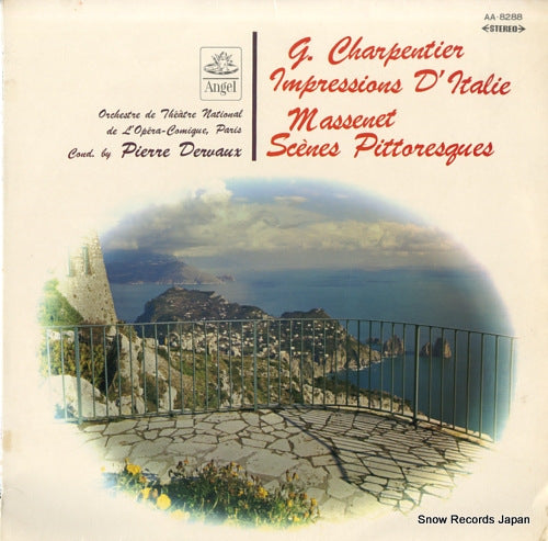 DERVAUX, PIERRE charpentier; "impressions d'italie" AA-8288