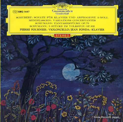 FOURNIER, PIERRE schubert; sonate fur klavier und arpeggione a-moll SMG-1447