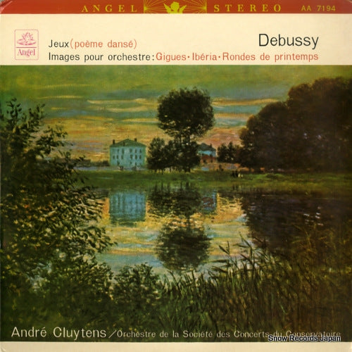 CLUYTENS, ANDRE debussy; jeux images pour orchestre AA-7194