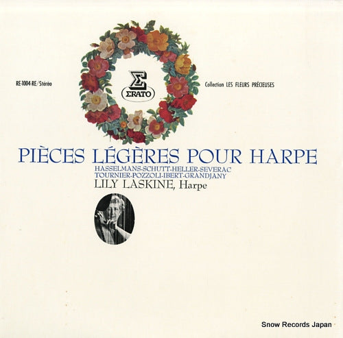 LASKINE, LILY pieces legeres pour harpe RE-1004-RE