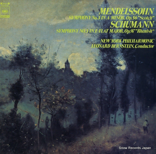 BERNSTEIN, LEONARD mendelssohn; symphony no.3 "scotch" FCCA88