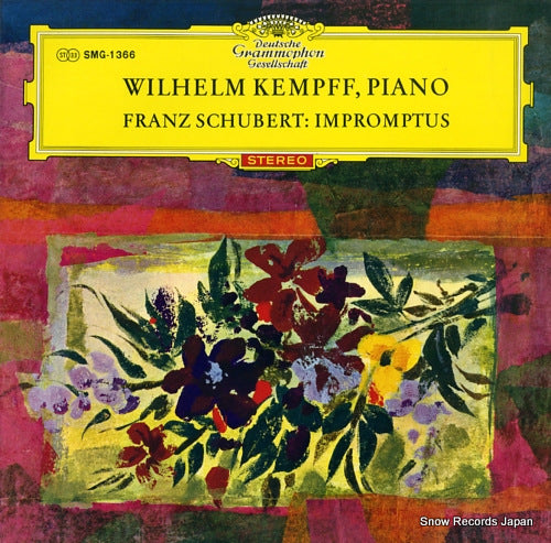 KEMPFF, WILHELM schubert; impromptus SMG-1366
