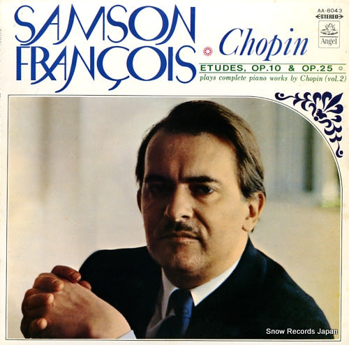 FRANCOIS, SAMSON chopin; etudes op.10 & op.25 AA-8043