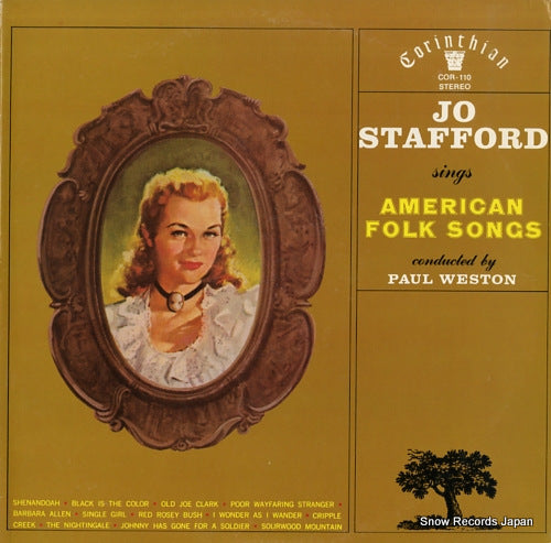 STAFFORD, JO jo stafford sings american folk songs COR-110