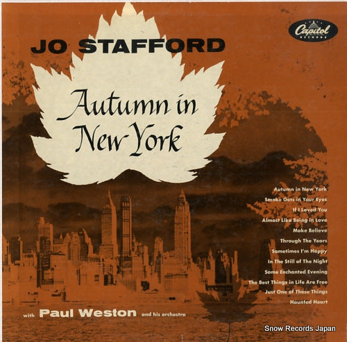 STAFFORD, JO autumn in new york T197