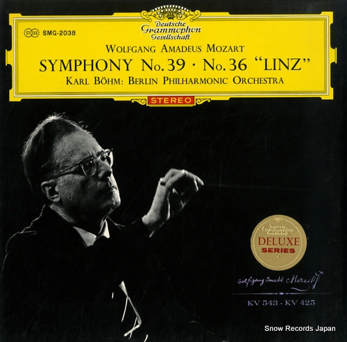 BOHM, KARL mozart; symphony no.39 & no.36 "linz" SMG-2038